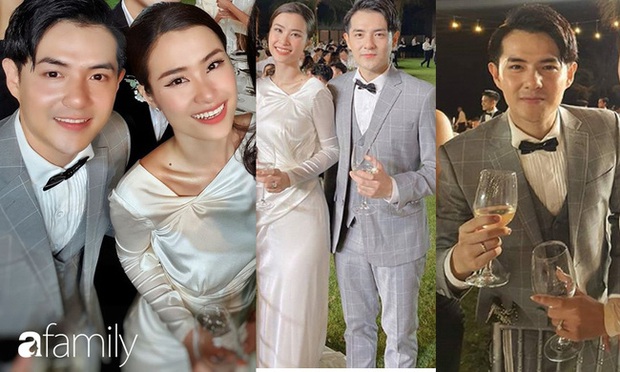 Cứ mải chú ý đến cô dâu, chú rể Ông Cao Thắng cũng không kém cạnh thay tới 3 bộ lễ phục - Ảnh 3.