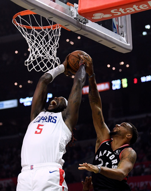 NBA 19-20: Hàng thủ vững chắc giúp Los Angeles Clippers vượt qua nhà ĐKVĐ Toronto Raptors - Ảnh 2.