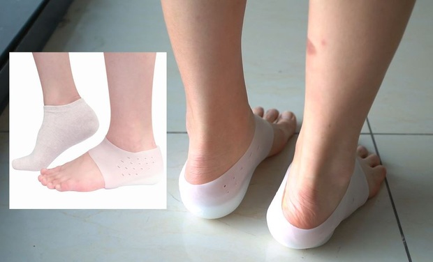 Học idol Hàn dùng thử tất độn chiều cao cho chân dài thêm 3-4cm ngay cả khi đi sneaker - Ảnh 6.