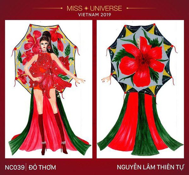 Đối thủ của Hoàng Thùy chọn ngay trang phục hoa dâm bụt đỏ thơm tại Miss Universe - Ảnh 4. Đối thủ của Hoàng Thùy chọn ngay trang phục hoa dâm bụt đỏ thơm tại Miss Universe - Ảnh 4.