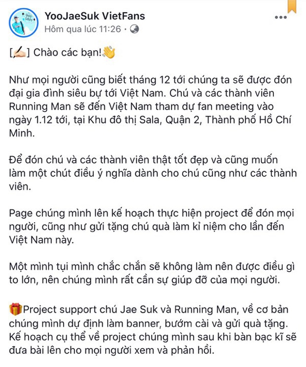 Fan Việt rục rịch mua vé lập team, chuẩn bị quà để chào đón 8 thành viên Running Man - Ảnh 5.