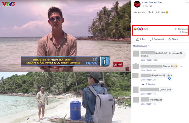 Cuộc đua kỳ thú bất ngờ gây chú ý khi đăng lại hình Song Luân chỉ mặc... quần lót quay hình - Ảnh 3.
