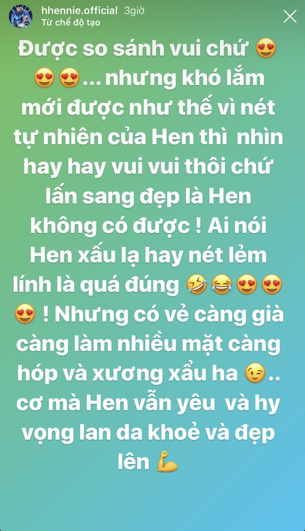 Bị chê nhan sắc ngày càng đơ cứng giống búp bê Ken, HHen Niê phản bác đầy thông minh và khéo léo - Ảnh 2.