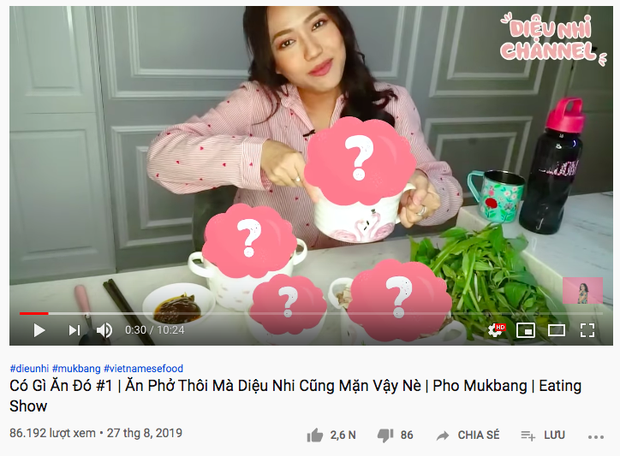 Diệu Nhi là nghệ sĩ Vbiz đầu tiên có series mukbang trên Youtube: ăn khoẻ bất ngờ, độ “lầy lội” thì khỏi bàn! - Ảnh 7. Diệu Nhi là nghệ sĩ Vbiz đầu tiên có series mukbang trên Youtube: ăn khoẻ bất ngờ, độ “lầy lội” thì khỏi bàn! - Ảnh 7.