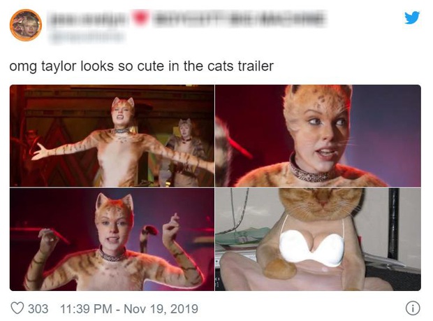 Hết hồn nhìn bầy mèo cởi truồng ở trailer Cats, cư dân mạng ái ngại đua nhau che chắn vòng 1 cho Taylor Swift - Ảnh 18.