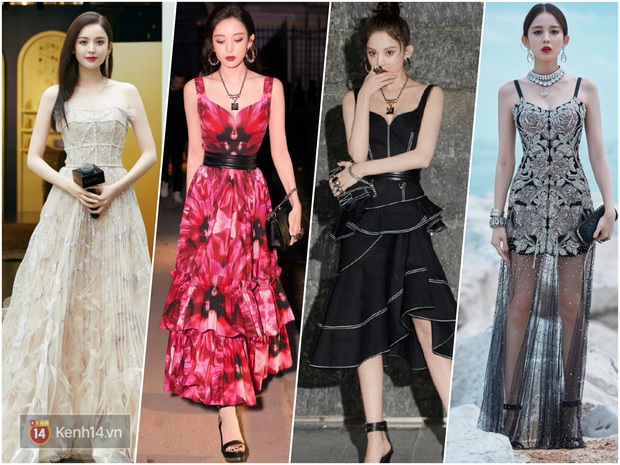 Nữ hoàng thảm đỏ Cbiz 2019: Phạm Gia sa sút phong độ, Triệu Vy ngày một đẳng cấp, Angela Baby và Quan Hiểu Đồng đua đồ Haute Couture - Ảnh 11.