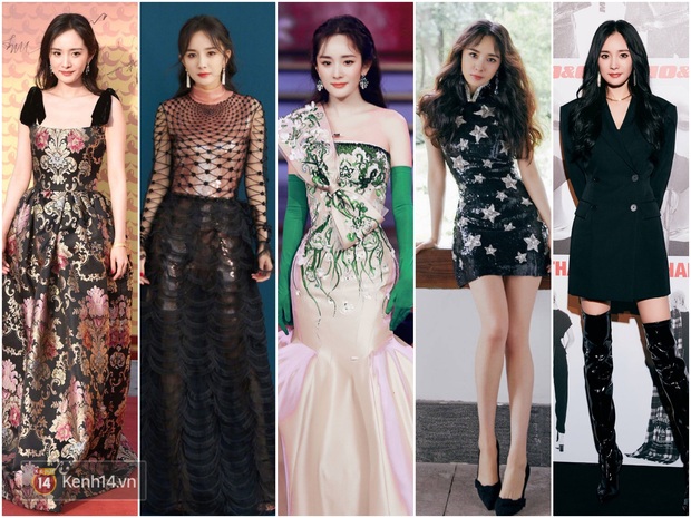 Nữ hoàng thảm đỏ Cbiz 2019: Phạm Gia sa sút phong độ, Triệu Vy ngày một đẳng cấp, Angela Baby và Quan Hiểu Đồng đua đồ Haute Couture - Ảnh 9.