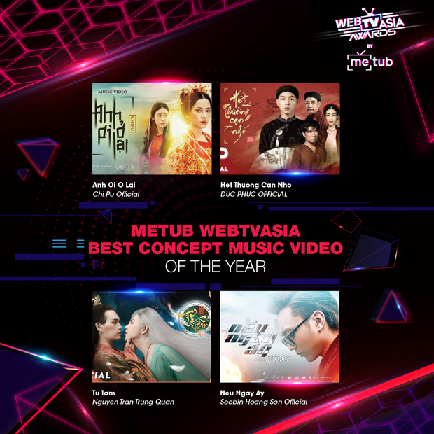 Hoàng Thùy Linh, Bích Phương, Chi Pu, Jack & K-ICM... chạm trán khốc liệt tại đề cử METUB WebTVAsia Awards 2019 - Ảnh 5.