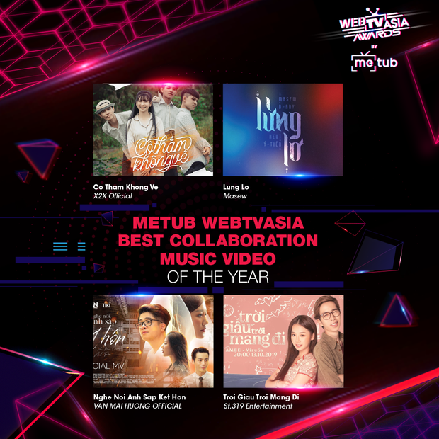Hoàng Thùy Linh, Bích Phương, Chi Pu, Jack & K-ICM... chạm trán khốc liệt tại đề cử METUB WebTVAsia Awards 2019 - Ảnh 9.