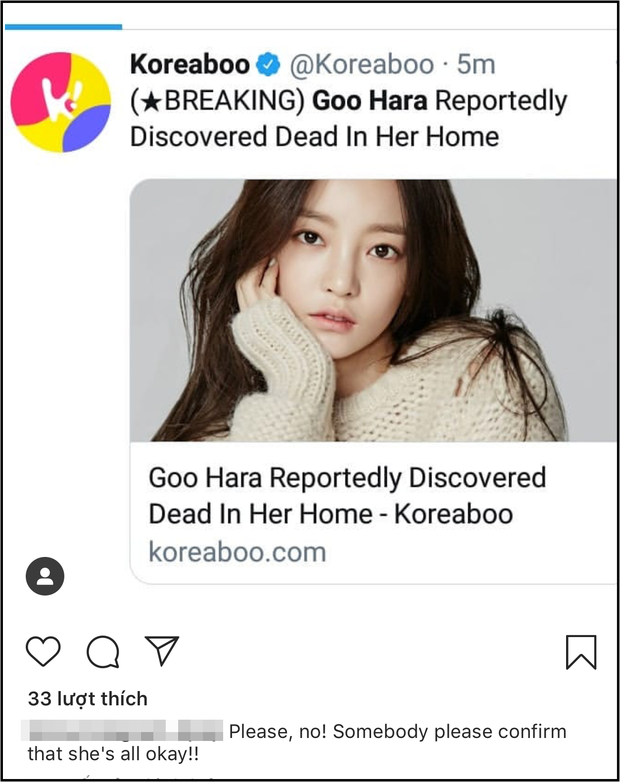 Netizen thế giới bàng hoàng trước tin Goo Hara đột ngột qua đời vào chiều nay: Làm ơn, ở lại với chúng tôi đi! - Ảnh 4.