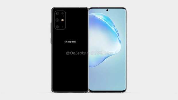 Galaxy S11 lộ ảnh render: Thiết kế màn hình giống Note10, cụm camera hình chữ nhật lồi một cục, ra mắt tháng 2 năm sau - Ảnh 1.