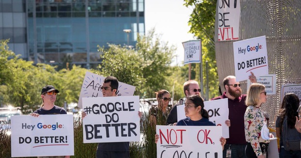 Thẳng tay sa thải nhân sự vì làm lộ thông tin với giới truyền thông, Google bị hàng nghìn nhân viên biểu tình phản đối - Ảnh 1.