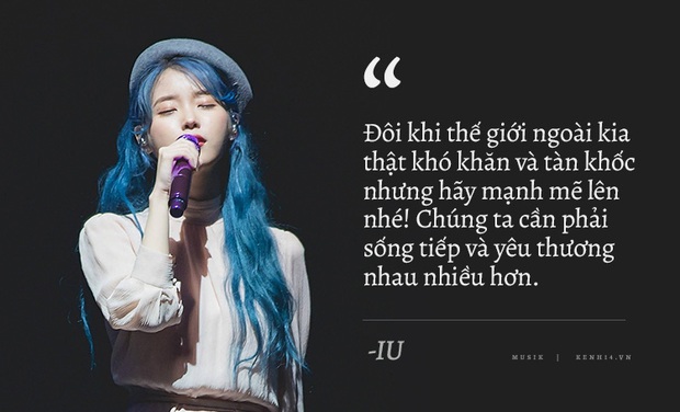 IU trong đêm concert vào ngày Goo Hara qua đời: Cuộc sống này thật khó khăn nhưng hãy mạnh mẽ lên, chúng ta cần phải sống tiếp - Ảnh 4.