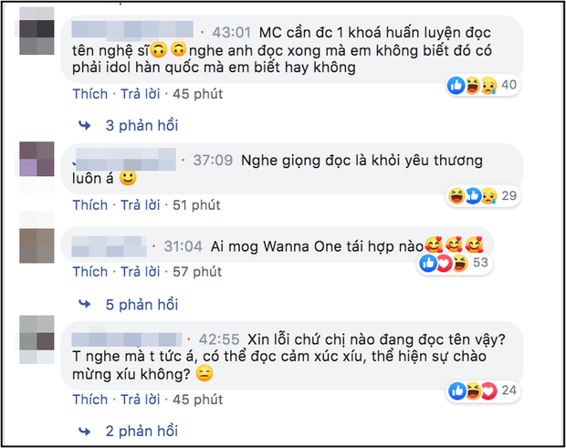 Netizen đồng loạt la ó khi MC thảm đỏ AAA 2019 đọc tên nghệ sĩ như đang “quạo”, thiếu chuyên nghiệp - Ảnh 2.