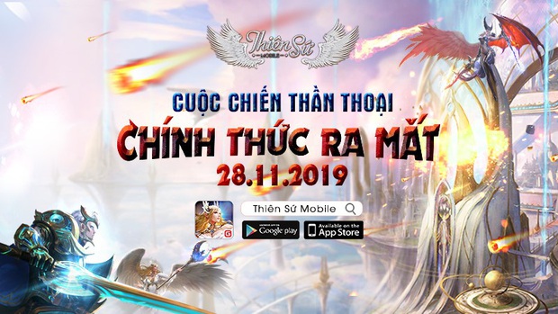 Tựa game thần thoại Thiên Sứ Mobile chính thức ra mắt game thủ Việt - Ảnh 1.