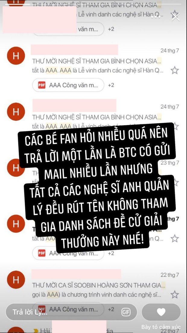 Loạt chiêu trò nhảm nhí của AAA 2019 tại Việt Nam: BTS gọi hồn câu like, Quốc Trường đang nhận giải bị ekip Hàn đòi selfie - Ảnh 2.