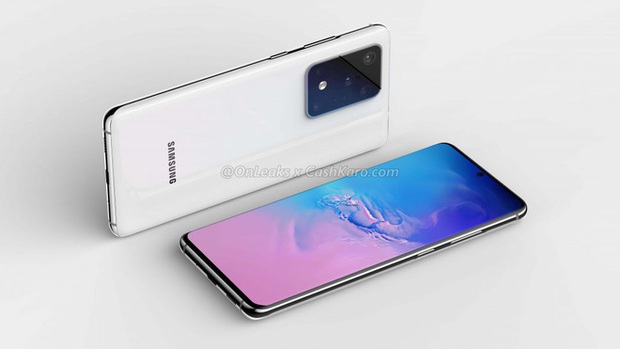 Samsung Galaxy S11+ lộ ảnh render với màn hình 6.9 và tận 5 camera sau - Ảnh 1.