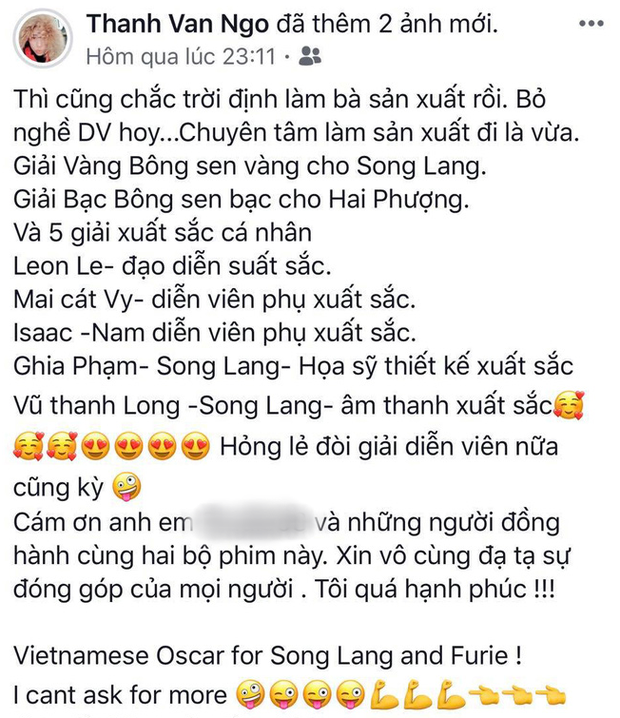 Xuân Lan phẫn nộ tố LHP Việt Nam 2019 bất công vì ngó lơ Ngô Thanh Vân, chính chủ đáp luôn: Chỉ mày hiểu bộ lòng tao! - Ảnh 5.