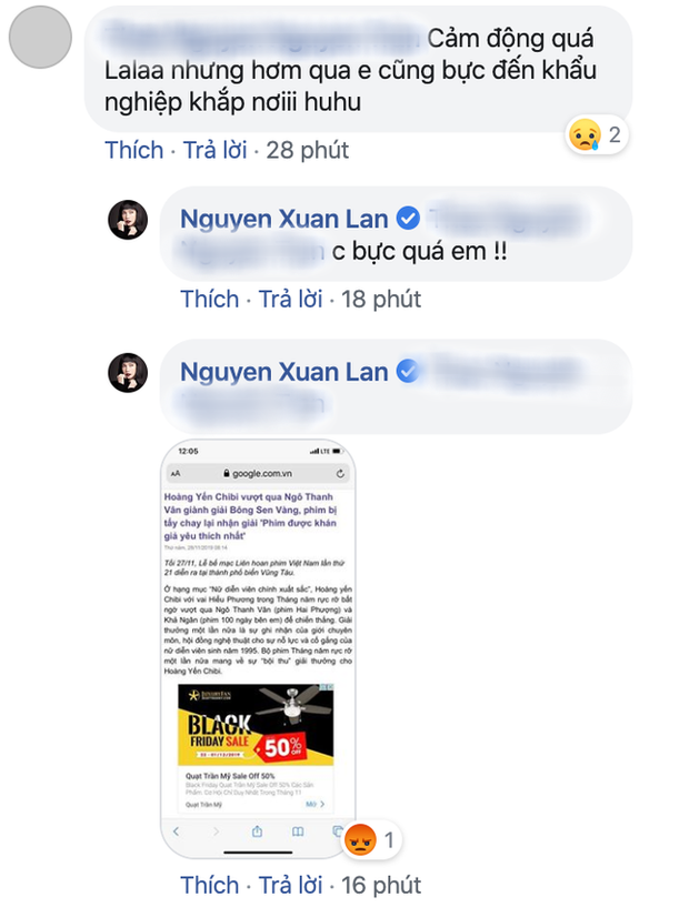 Xuân Lan phẫn nộ tố LHP Việt Nam 2019 bất công vì ngó lơ Ngô Thanh Vân, chính chủ đáp luôn: Chỉ mày hiểu bộ lòng tao! - Ảnh 3.