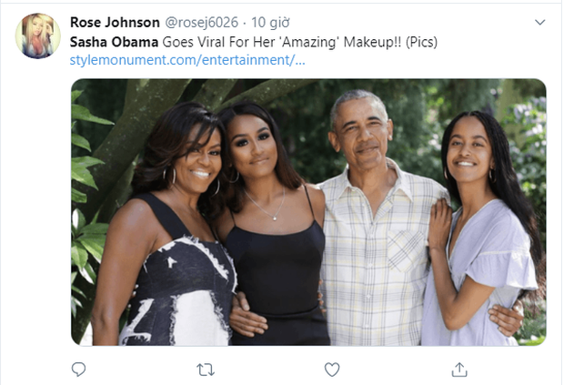 Con gái út của ông Obama lại khiến cộng đồng mạng chao đảo vì quá xinh đẹp và gợi cảm, chiếm hết spotlight của gia đình - Ảnh 5.