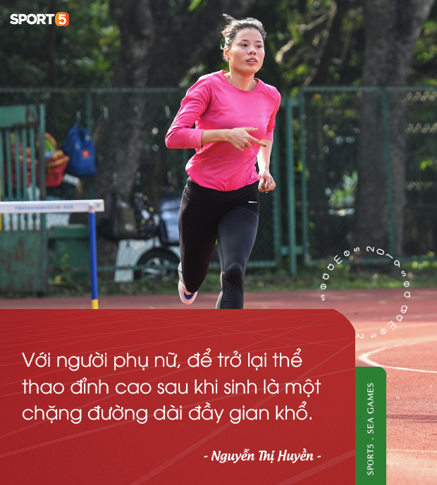 VĐV điền kinh Nguyễn Thị Huyền: Vượt qua khó khăn, dùng khát khao của người làm mẹ chinh phục vàng SEA Games - Ảnh 2.