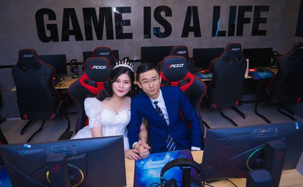 Ngắm ảnh cưới chất như nước cất của vợ chồng mê Dota2, đời game thủ còn gì tuyệt vời hơn! - Ảnh 1.