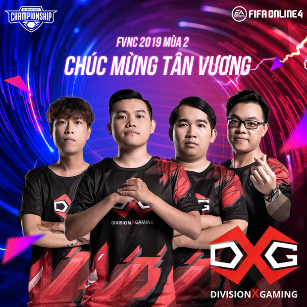 Thắng trận chung kết nghẹt thở, DivisionXGaming trở thành tân vương của FIFA Online 4 Việt Nam - Ảnh 2.