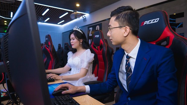 Ngắm ảnh cưới chất như nước cất của vợ chồng mê Dota2, đời game thủ còn gì tuyệt vời hơn! - Ảnh 9.