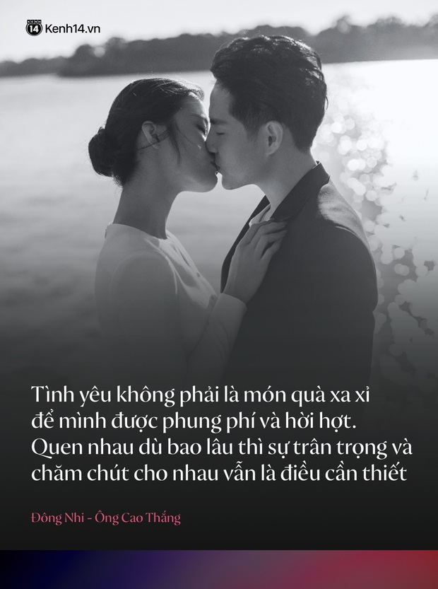 Trước đám cưới, điểm lại những câu nói ngôn tình chứng minh tình yêu ngọt nhất Vbiz của Đông Nhi và Ông Cao Thắng - Ảnh 4.