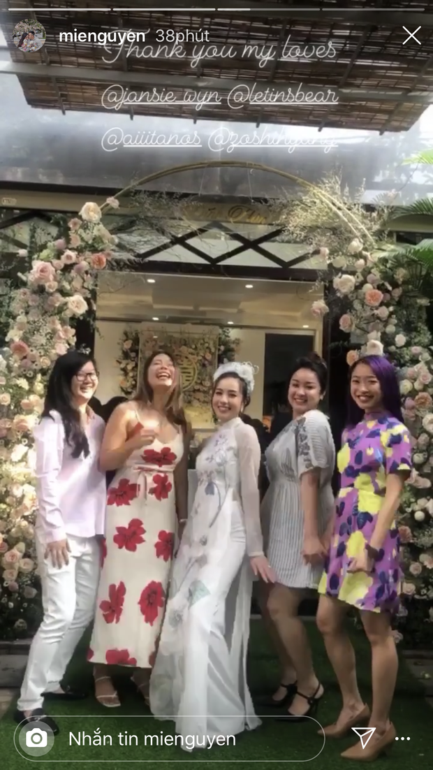 Mie Nguyễn làm đám hỏi với bạn trai, diện áo dài xinh đẹp xuất sắc - Ảnh 2. Mie Nguyễn làm đám hỏi với bạn trai, diện áo dài xinh đẹp xuất sắc - Ảnh 2.
