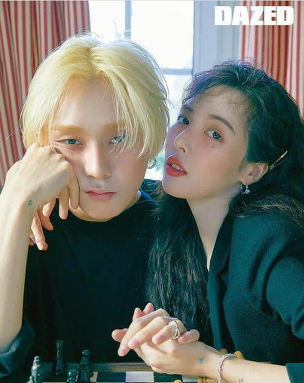 Vbiz náo loạn vì Đông Nhi - Ông Cao Thắng, Kbiz cũng xôn xao cặp đôi 4 năm Hyuna - Edawn: Tung ảnh cực hot nhưng sao trông cứ sai sai - Ảnh 4.