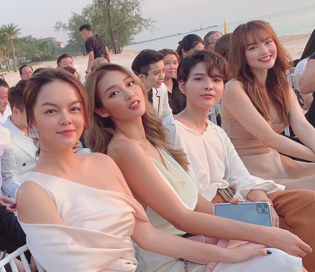Hội chị em đọ sắc ngợp trời cùng khung hình tại đám cưới Đông Nhi - Ông Cao Thắng, Vũ Cát Tường gây bất ngờ nhất - Ảnh 3.