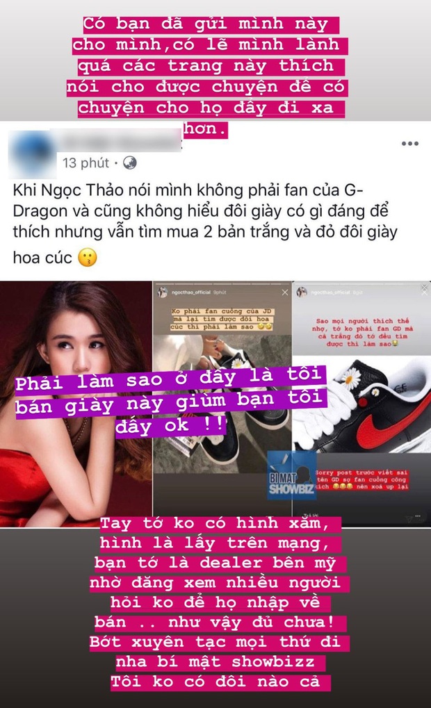 Khoe giày GD Hoa Cúc với bình luận cực cà khịa, Ngọc Thảo bị ném đá không thương tiếc nhưng bất ngờ nhất là màn phản dame cực mạnh sau đó - Ảnh 5. Khoe giày GD Hoa Cúc với bình luận cực cà khịa, Ngọc Thảo bị ném đá không thương tiếc nhưng bất ngờ nhất là màn phản dame cực mạnh sau đó - Ảnh 5.