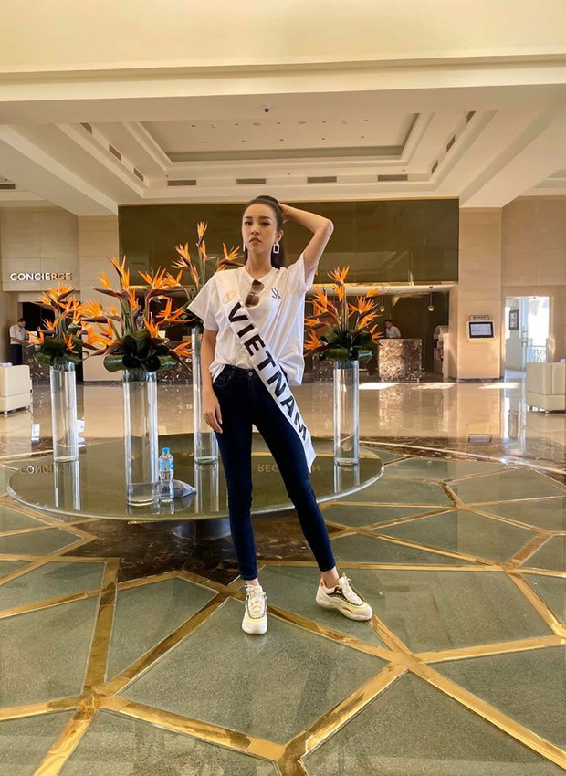 Hé lộ Quốc phục đại bàng sải cánh của Thúy An mang đến Miss Intercontinental hoà cùng chiến thắng của U22 Việt Nam - Ảnh 5.