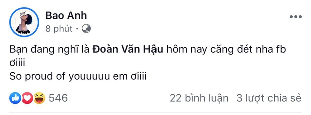 Muôn kiểu ăn mừng chiến thắng của sao Vbiz: Huỳnh Lập, BB Trần lên đồ đi bão, Sam hát tặng Văn Hậu liền 3 bài! - Ảnh 9.