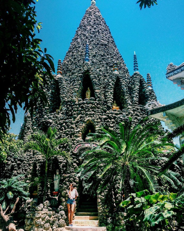 Tận mắt chiêm ngưỡng ngôi chùa được làm 100% bằng vỏ ốc có thật ở Khánh Hòa, hội sống ảo check-in ngập tràn MXH - Ảnh 14.