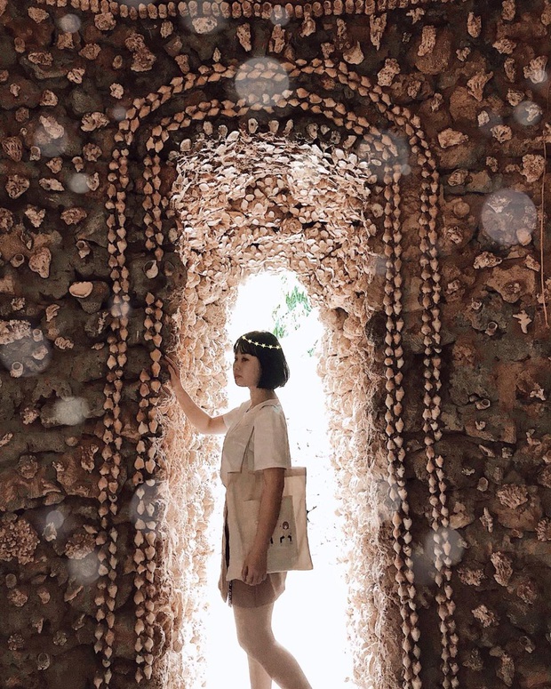 Tận mắt chiêm ngưỡng ngôi chùa được làm 100% bằng vỏ ốc có thật ở Khánh Hòa, hội sống ảo check-in ngập tràn MXH - Ảnh 9.