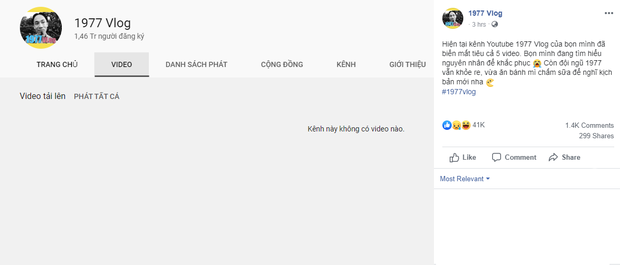 1977 Vlog giữa tâm bão: Thừa nhận không tự ẩn video, còn bị kẻ khác tranh thủ nhái YouTube y hệt - Ảnh 1.