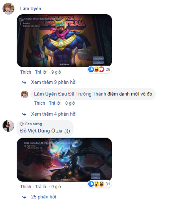 Liên Quân Mobile: Garena đang vô cùng thoáng tay, game thủ Việt khoe hàng loạt skin bậc SS vừa mới nhận được! - Ảnh 3. Liên Quân Mobile: Garena đang vô cùng thoáng tay, game thủ Việt khoe hàng loạt skin bậc SS vừa mới nhận được! - Ảnh 3.