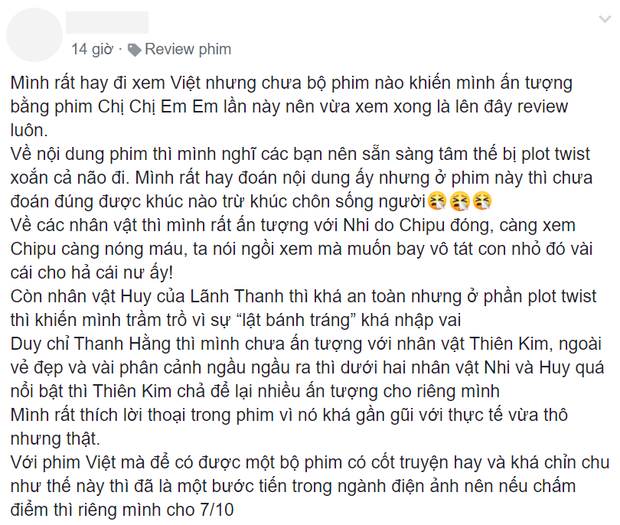 Khán giả xem sớm Chị Chị Em Em đánh nhau tưng bừng trên MXH: Ông khen phim hay nức nở, bà dè bỉu nuốt không trôi - Ảnh 3.