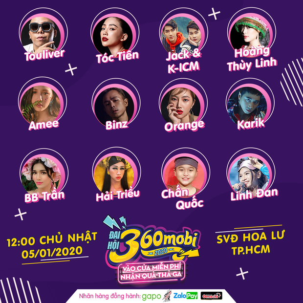 Đại hội 360mobi 2020 như bữa tiệc showbiz, từ Hoàng Thùy Linh đến Jack & K-ICM đều đủ cả! - Ảnh 1. Đại hội 360mobi 2020 như bữa tiệc showbiz, từ Hoàng Thùy Linh đến Jack & K-ICM đều đủ cả! - Ảnh 1.