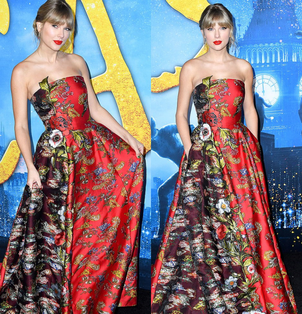 Thảm đỏ ngược đời: Taylor Swift lấn át cả dàn nhân vật chính vì quá đẹp, zoom ảnh lên còn choáng hơn vì đường nét như tạc - Ảnh 2.