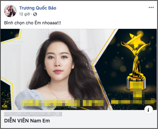 VJ Quốc Bảo công khai kêu gọi bình chọn giải thưởng cuối năm cho Nam Em sau 3 tháng xác nhận hẹn hò - Ảnh 1.