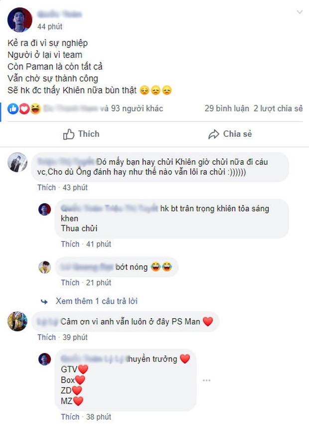 Mocha ZD Esports bất ngờ nói lời chia tay với 4 thành viên Khiên, Ara, Oppa và Henry - Ảnh 2. Mocha ZD Esports bất ngờ nói lời chia tay với 4 thành viên Khiên, Ara, Oppa và Henry - Ảnh 2.