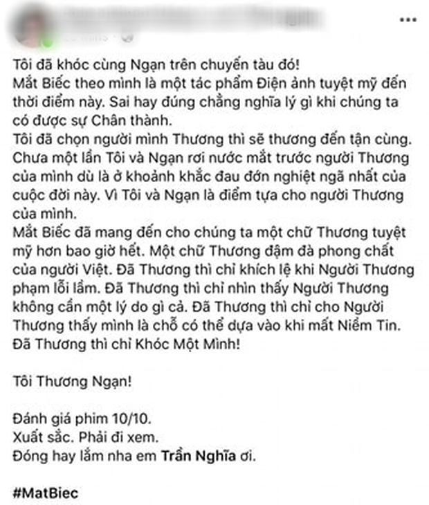 MXH bùng nổ sau suất báo chí Mắt Biếc: Đi xem về khóc sưng mắt, lại bất ngờ với Victor Vũ! - Ảnh 5.