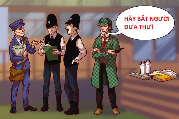 Thử tài phá án cùng Sherlock Holmes: Ai là kẻ sát nhân giết chết chủ nhà và ai thủ phạm làm vỡ kính nhà hàng xóm? - Ảnh 1.