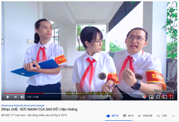 Nỗi ám ảnh sao đỏ thời đi học chợt ùa về qua video nhạc chế của Hậu Hoàng - Ảnh 6.