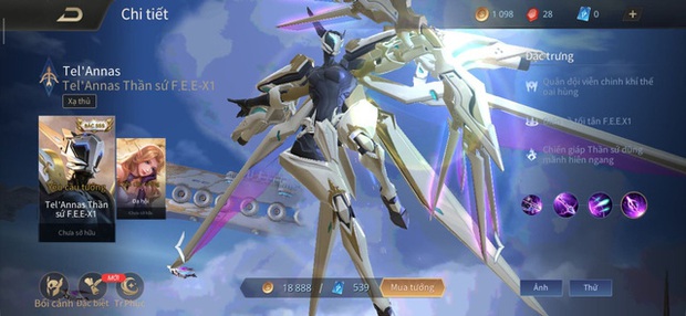 Liên Quân Mobile: Garena tung Event câu tương tác, treo thưởng cả siêu phẩm TelAnnas Thần Sứ - Ảnh 3. Liên Quân Mobile: Garena tung Event câu tương tác, treo thưởng cả siêu phẩm TelAnnas Thần Sứ - Ảnh 3.