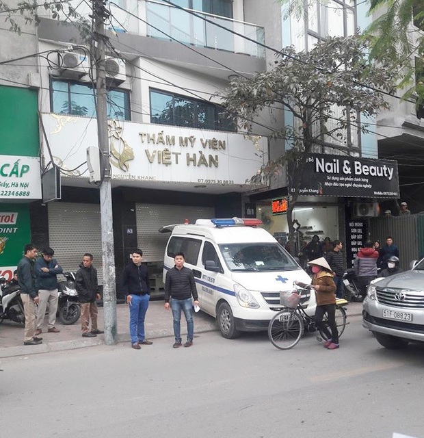 Hà Nội: Cán bộ công an tử vong khi hút mỡ bụng tại thẩm mỹ viện Việt Hàn - Ảnh 1.