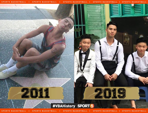 Loạt ảnh 10 năm dậy thì thành công của các sao bóng rổ Việt Nam: Bạn trai tin đồn của Nhật Lê thay đổi chóng mặt, tuyển thủ Quốc gia hóa nam thần cơ bắp - Ảnh 7.